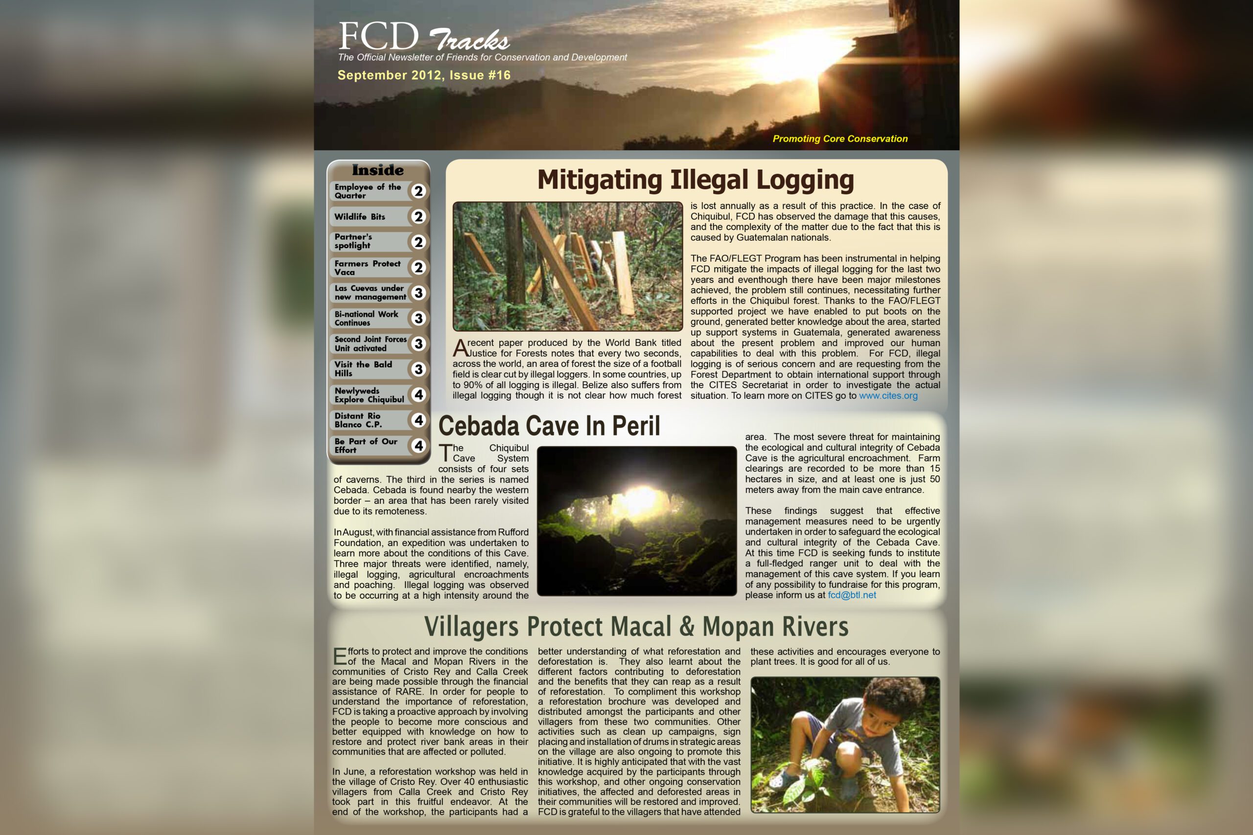 FCD Newsletter Issue #16