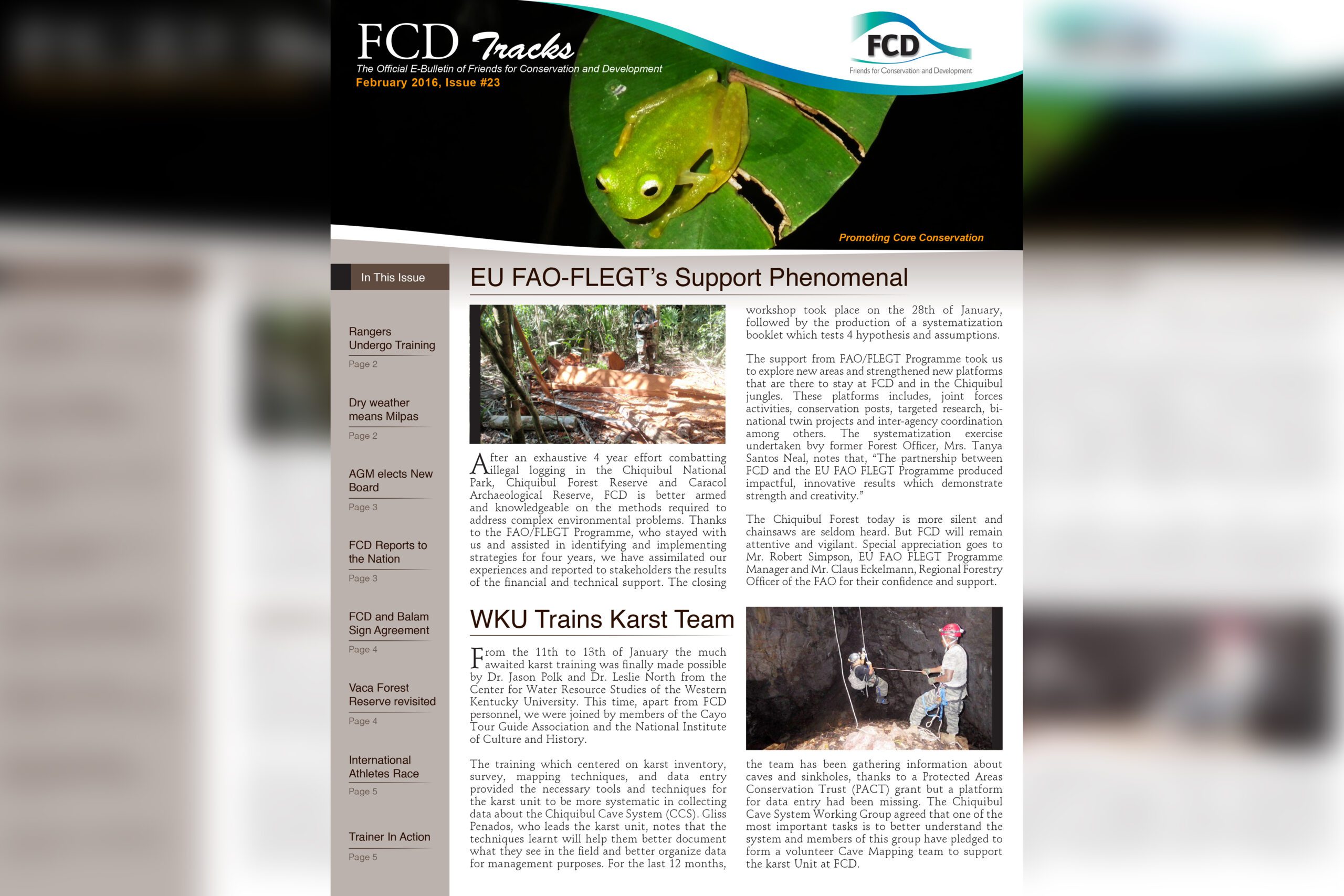 FCD Newsletter Issue #23