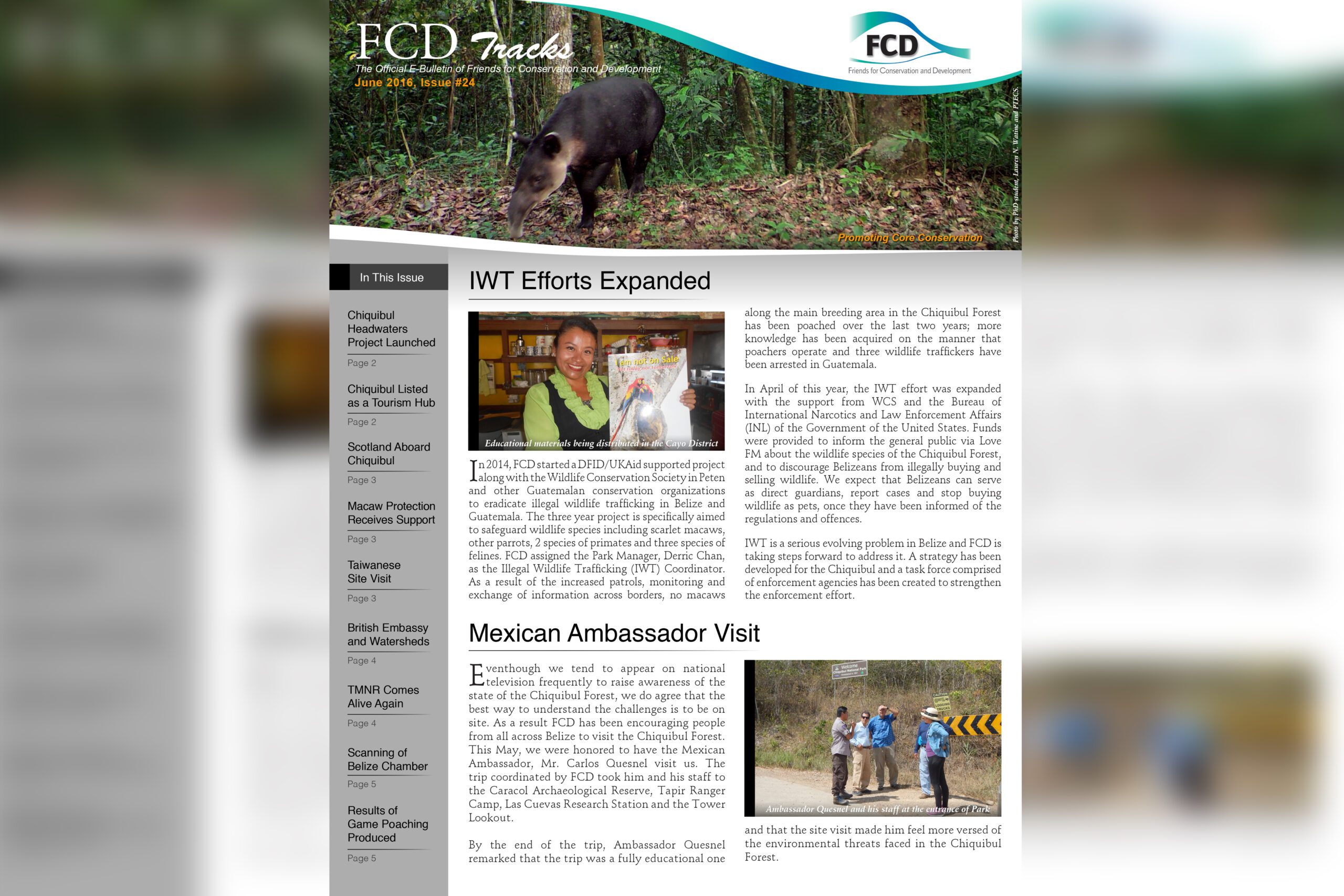 FCD Newsletter Issue #24