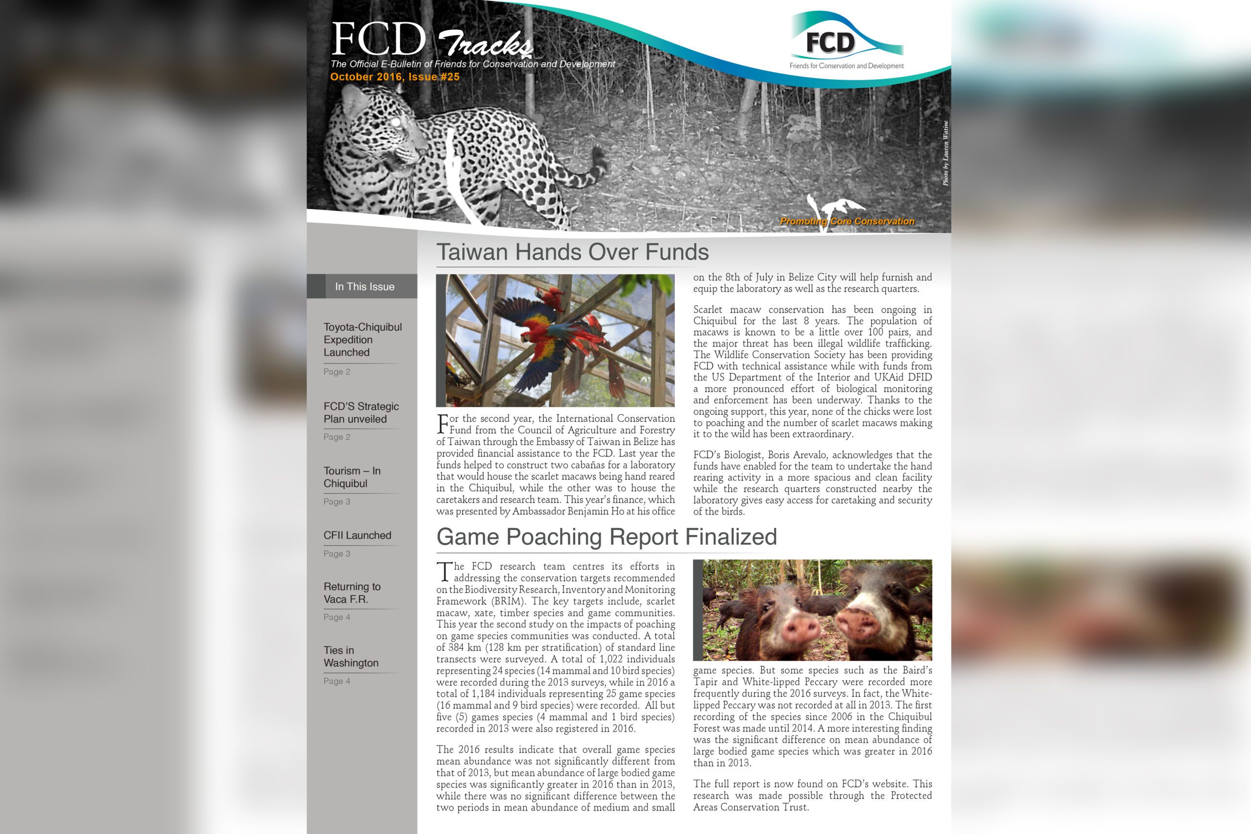 FCD Newsletter Issue #25