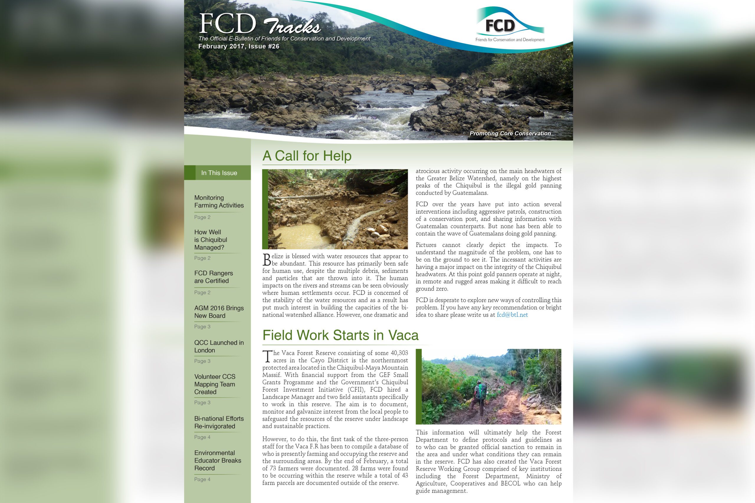 FCD Newsletter Issue #26