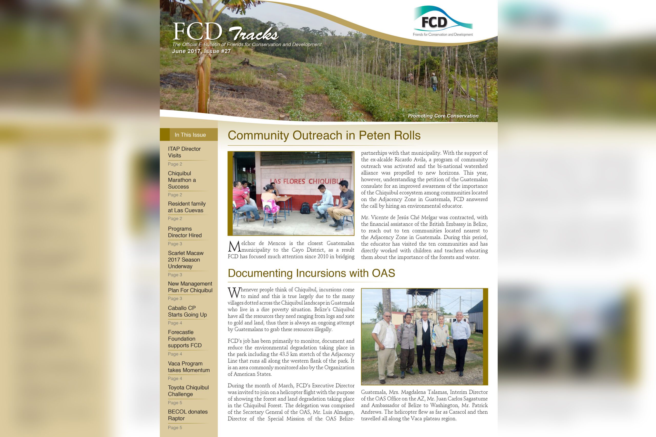 FCD Newsletter Issue #27