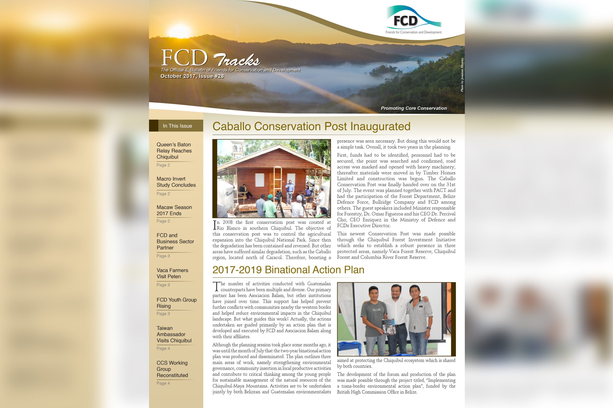 FCD Newsletter Issue #28