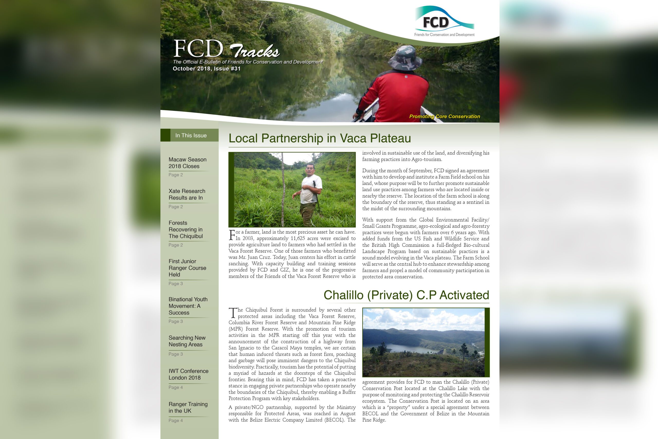 FCD Newsletter Issue #31