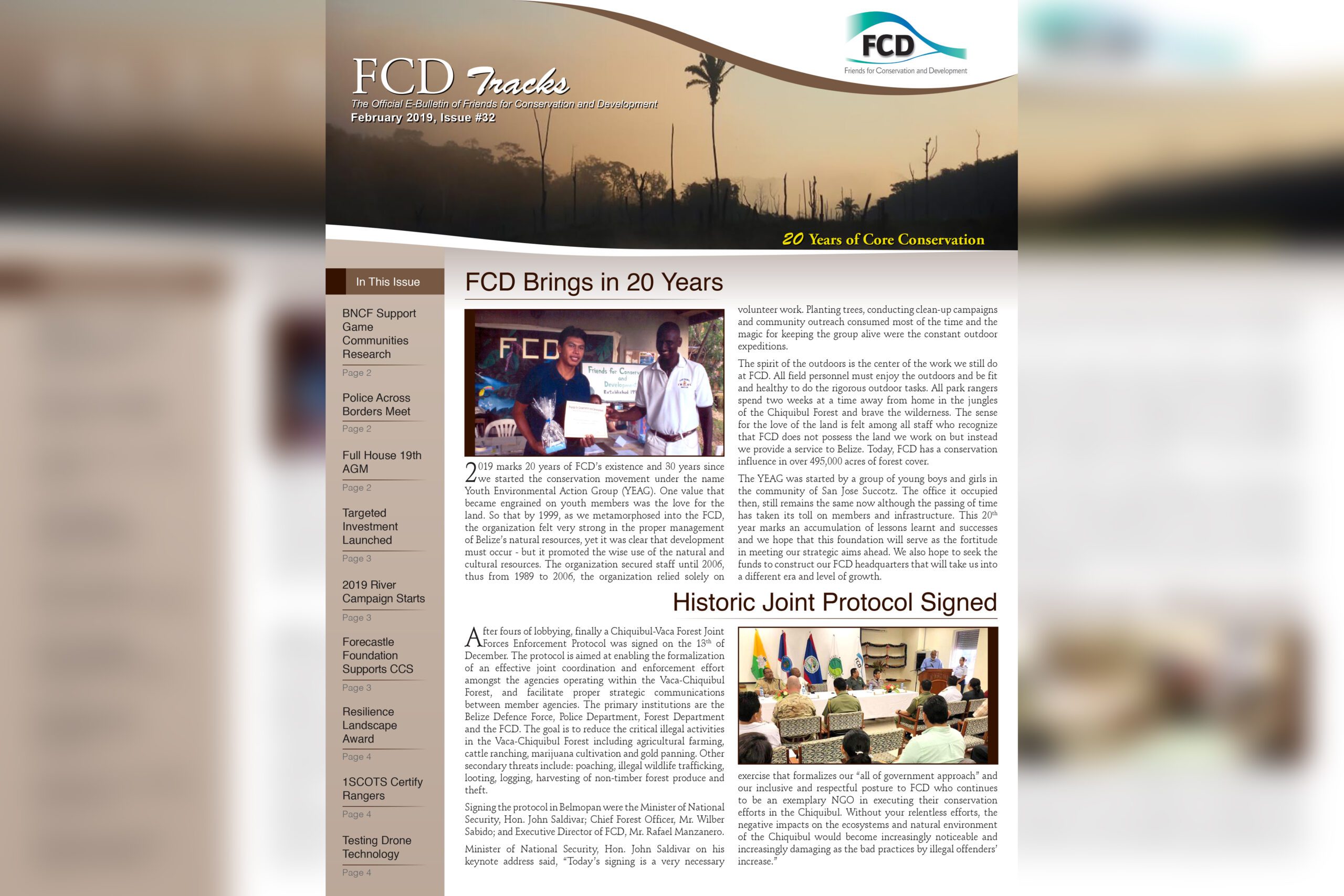 FCD Newsletter Issue #32