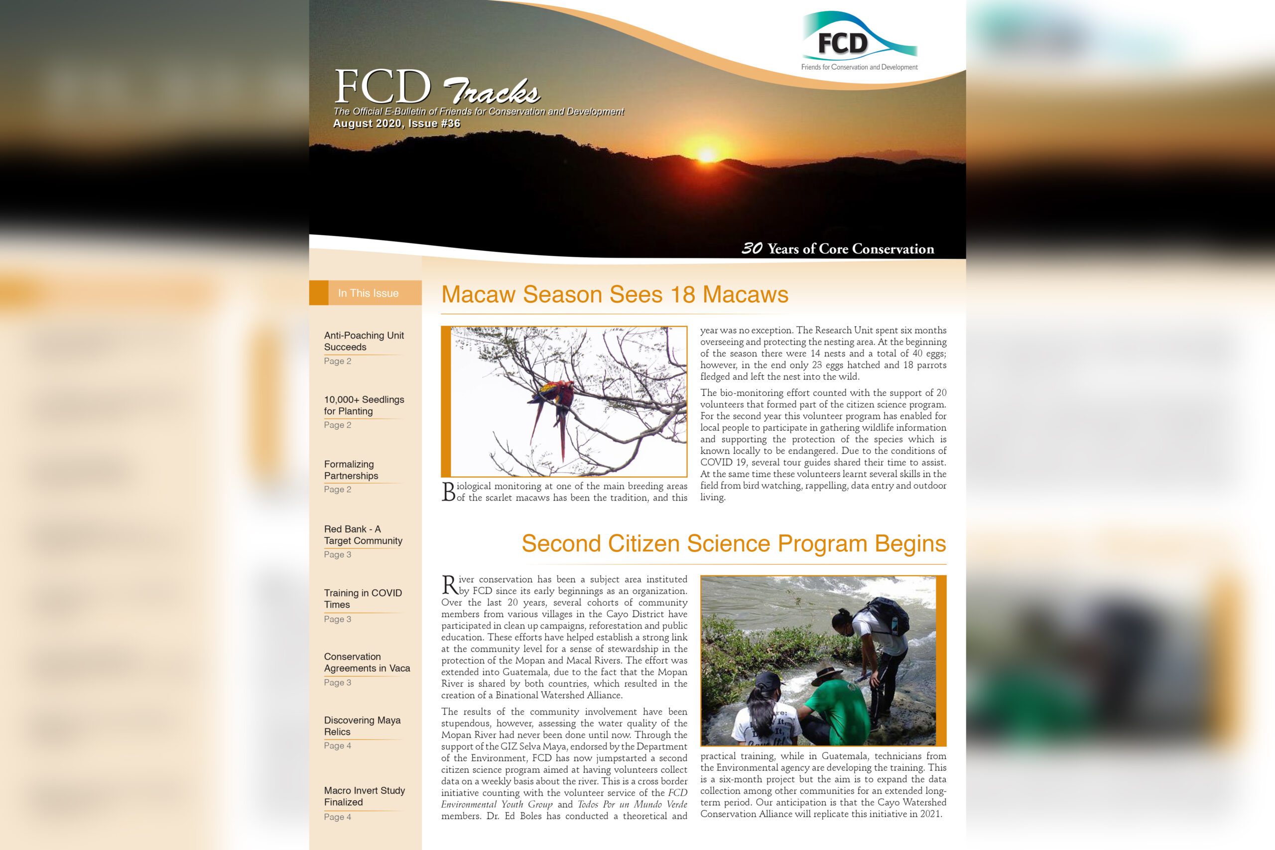 FCD Newsletter Issue #36