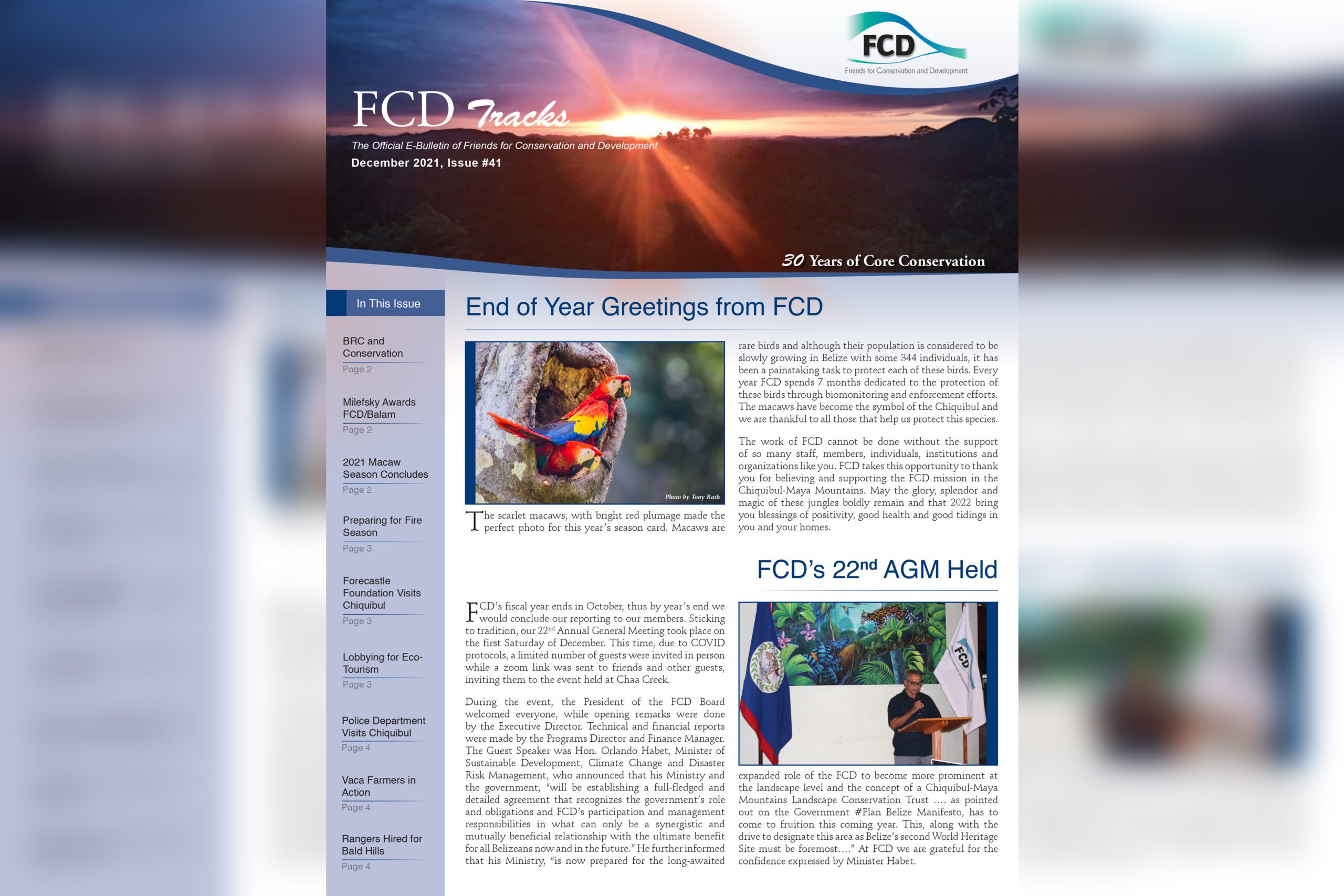 FCD Newsletter Issue #41