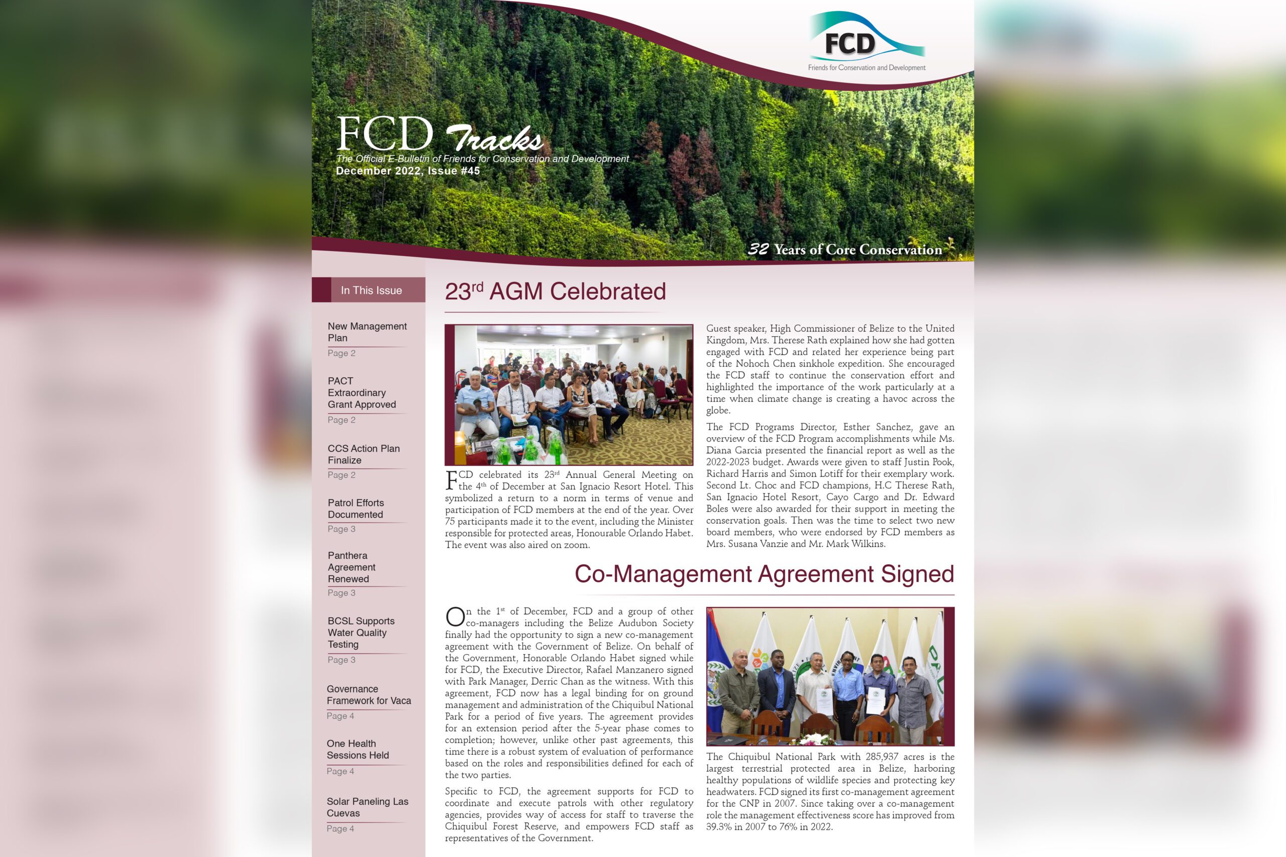 FCD Newsletter Issue #45