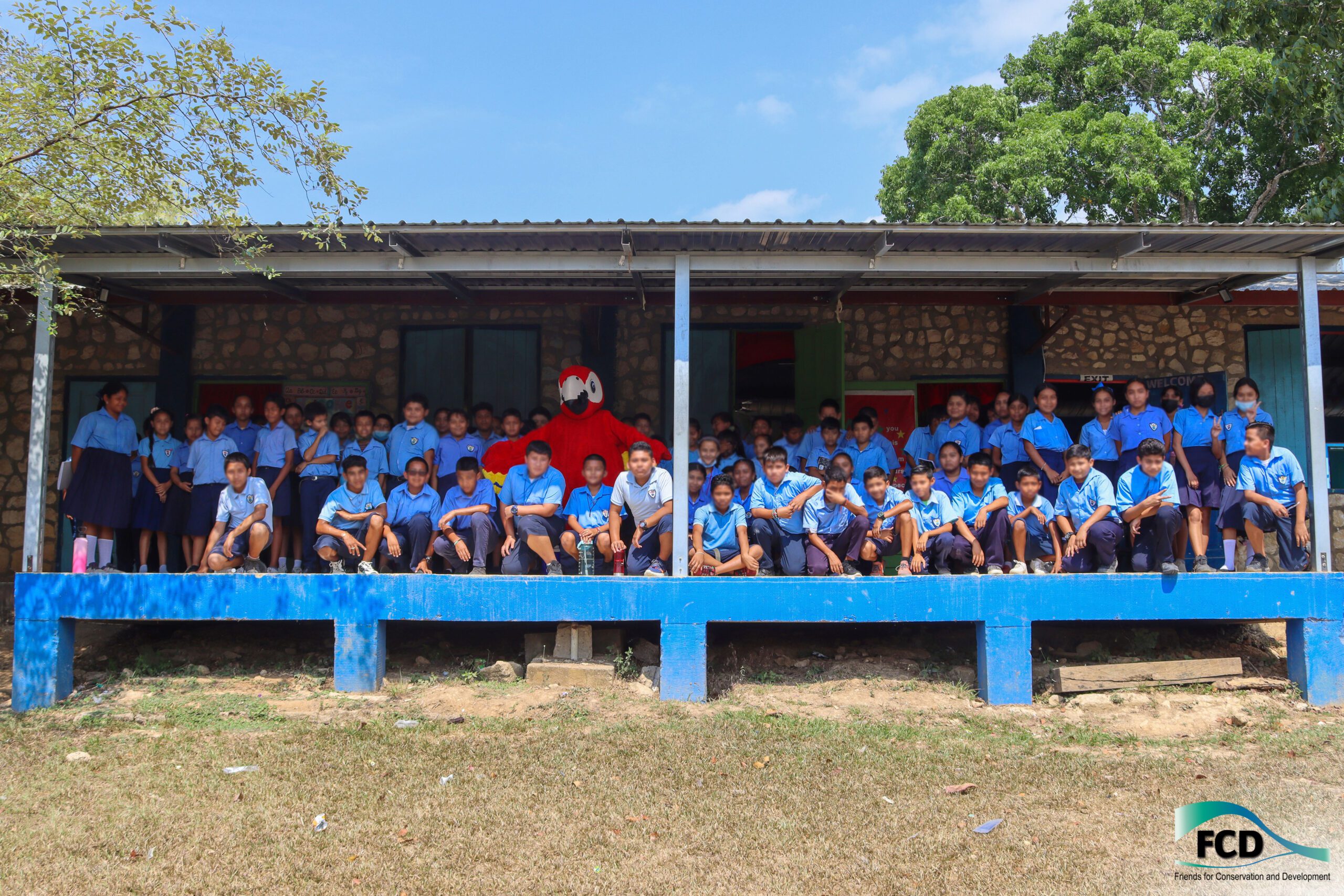 105 students taught about the Chiquibul National Park