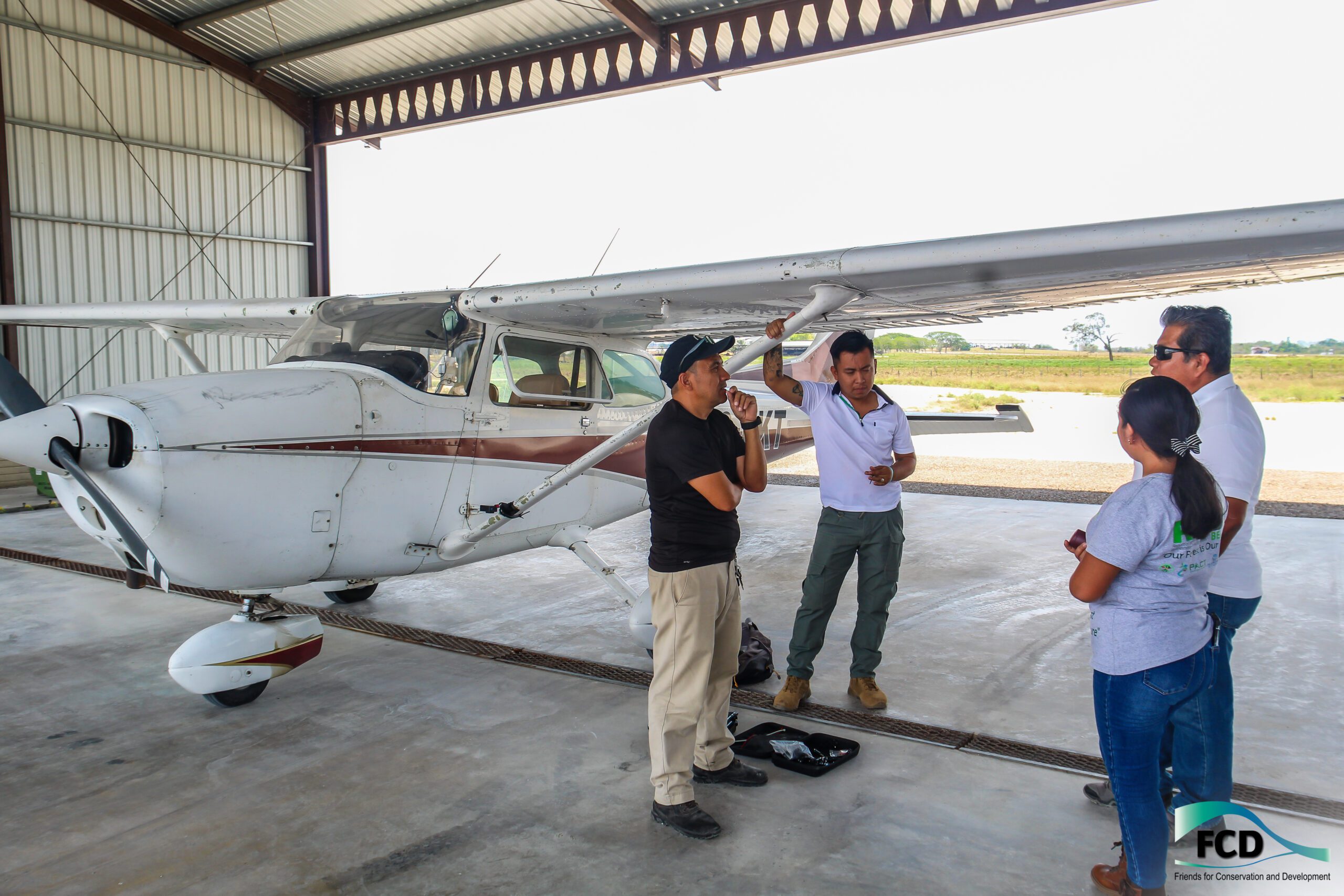 Belize Forest Department and FCD conduct aerial reconnaissance over the Vaca Forest Reserve