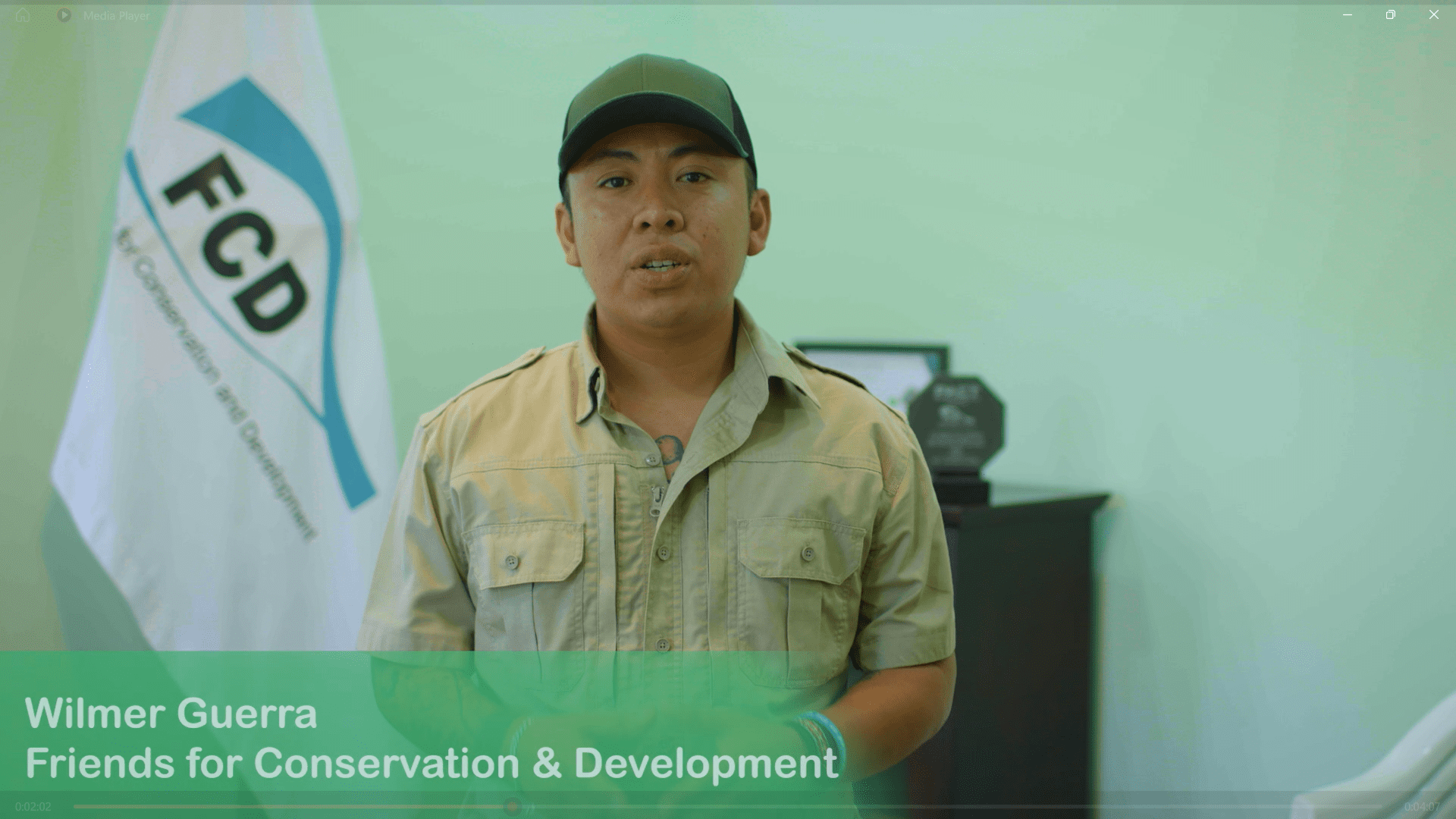 FCD’s BRIM Technician featured in video produced by the Belize National Biodiversity Office for International Biodiversity Day.