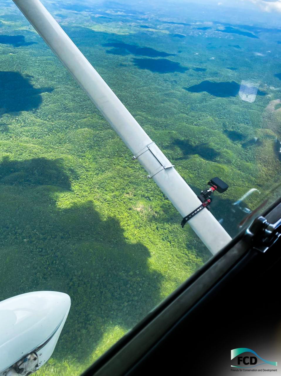 Aerial mapping of the Chiquibul Forest conducted.